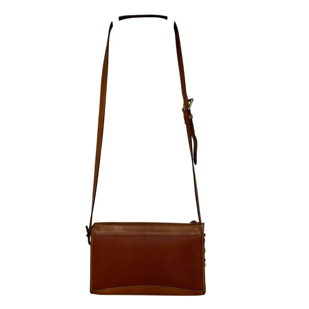 Vintage 90's Dooney & Bourke Pebbled Leather Crossbody Purse